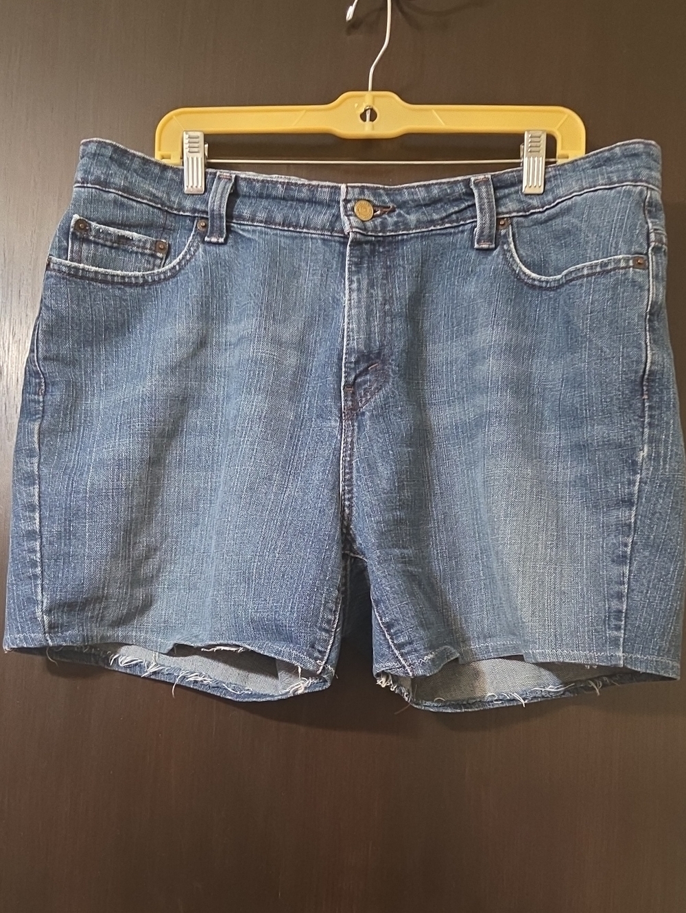 Levi's ladies denim blue shorts 18W